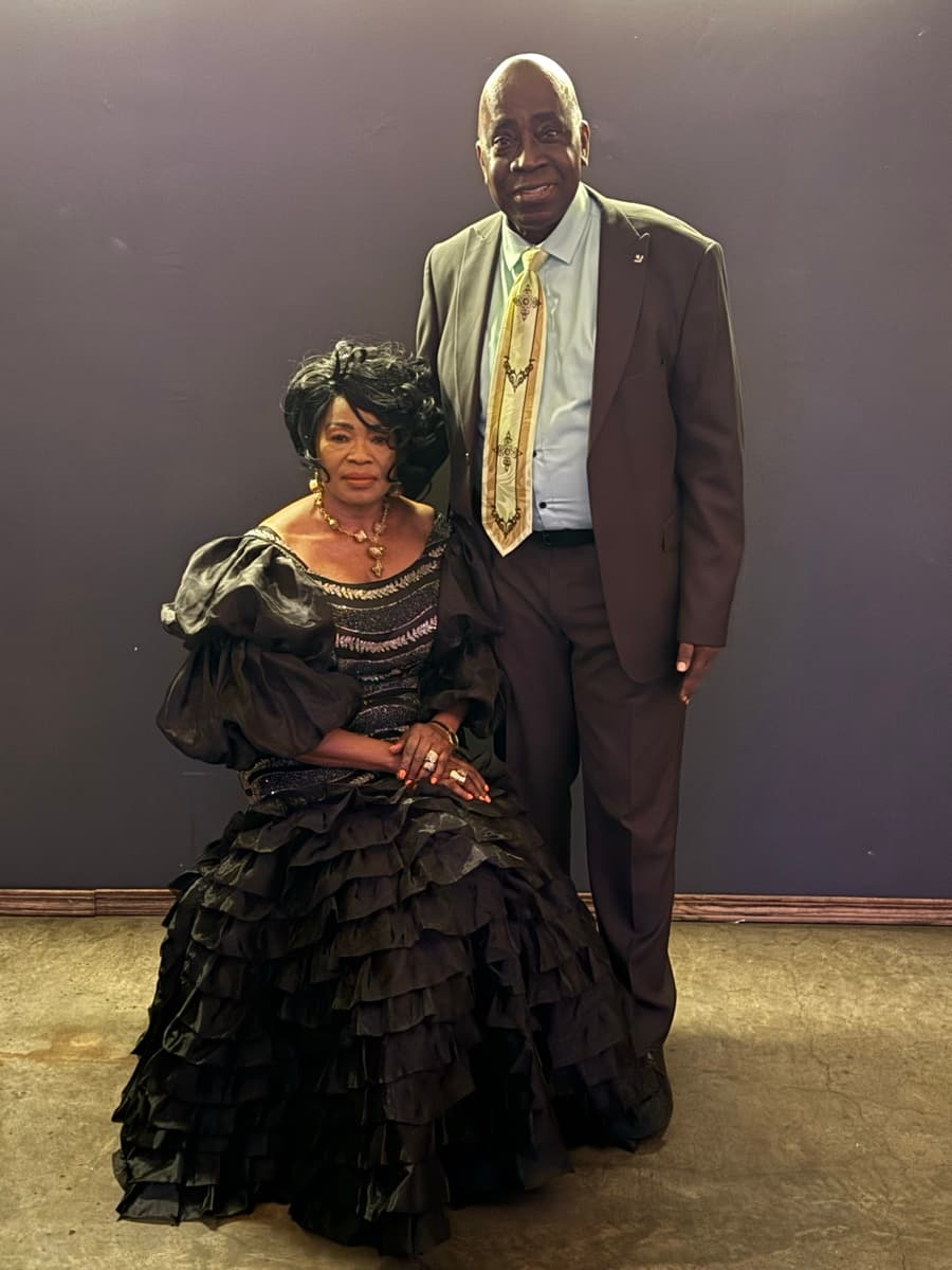 Ben and Bukola.