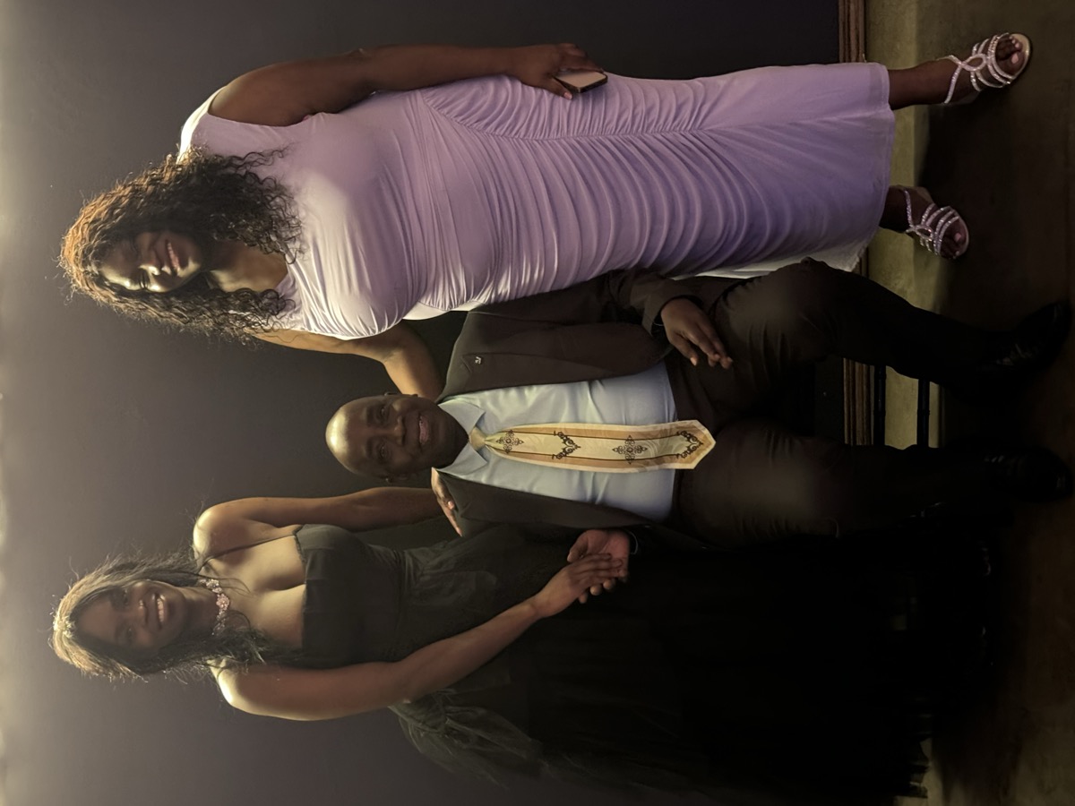 Ben with his daughters.